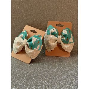 Piggie hair bow set